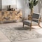 Nuloom Zenni Vintage Floral Indoor/Outdoor Machine Washable Area Rug 3ft x 5ft ECAT10A-305 - alternate 1
